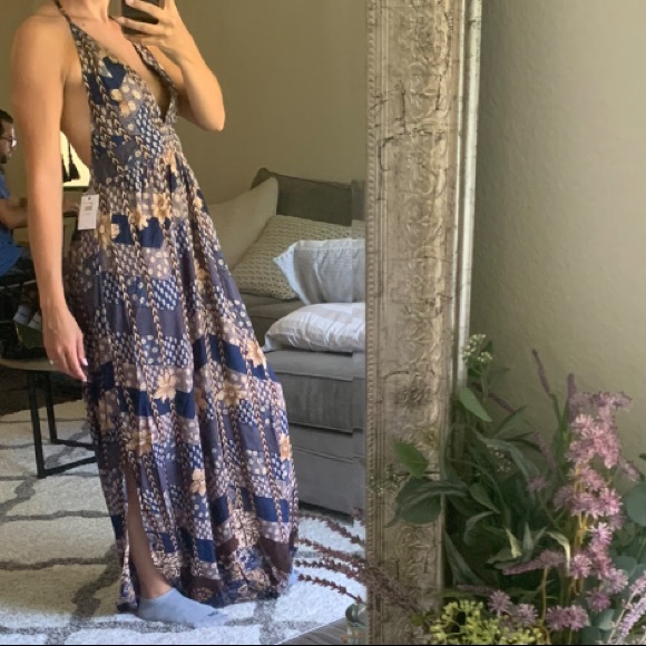 Halter Maxi Dress - Picture 2 of 2